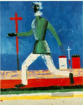  Kazimir Malerei - der Laufmann 1933 Kazimir Malewitsch